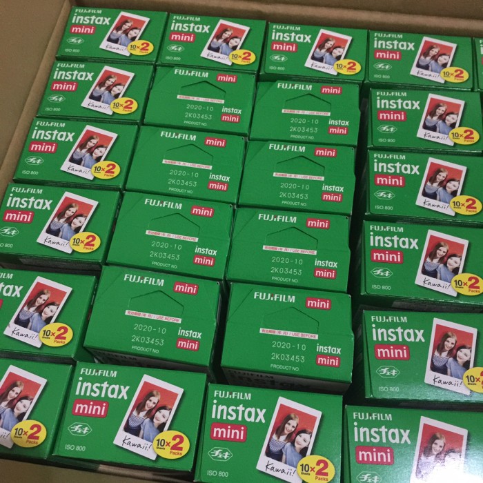 Jual FUJIFILM Instax Mini Refill Twin Pack Plain (20 Lembar) Jakarta