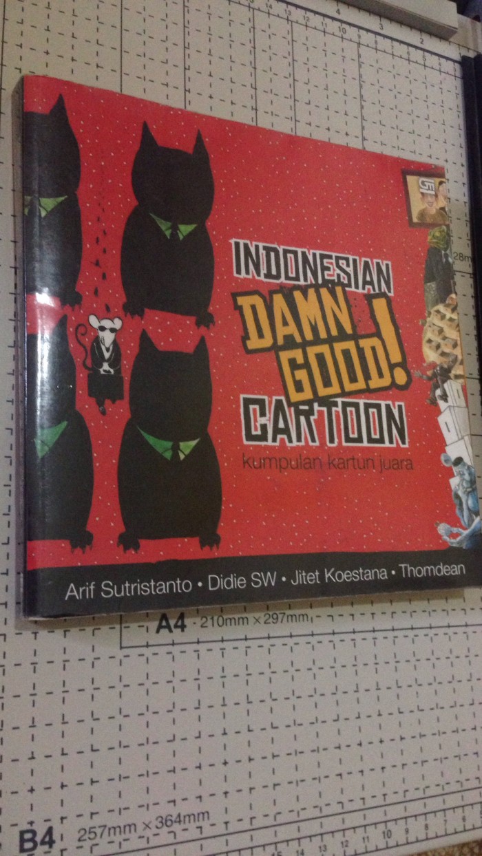 Jual Indonesian Damn Good Cartoon Buku Kumpulan Kartun Juara Kota Palembang BalonSIA