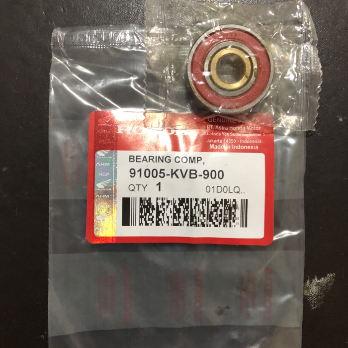 Foto Produk Bearing Comp Laher Lahar Bak CVT Vario Beat Scoopy Spacy 6002 KVB dari yaay auto part motor