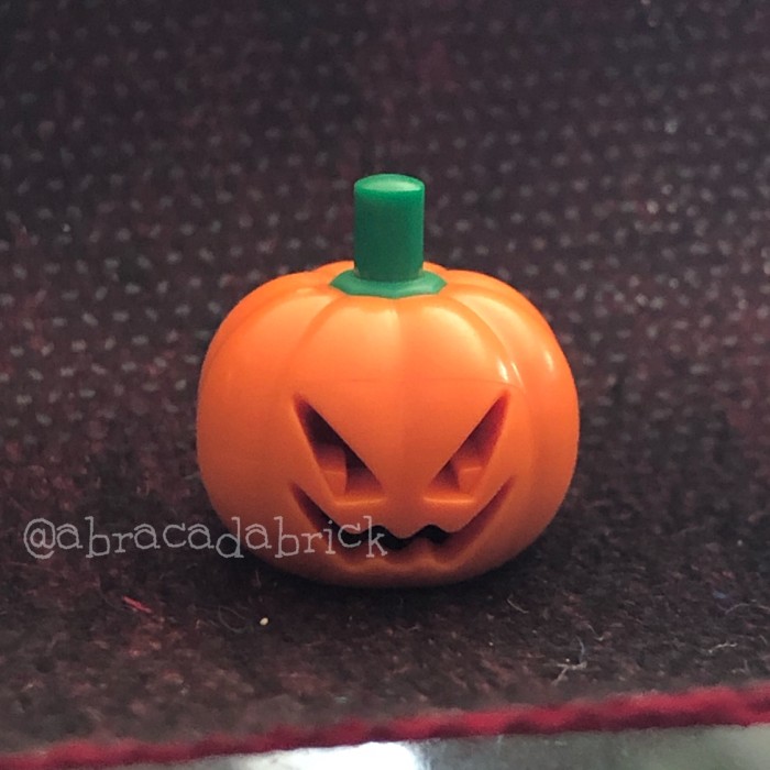 lego halloween pumpkin