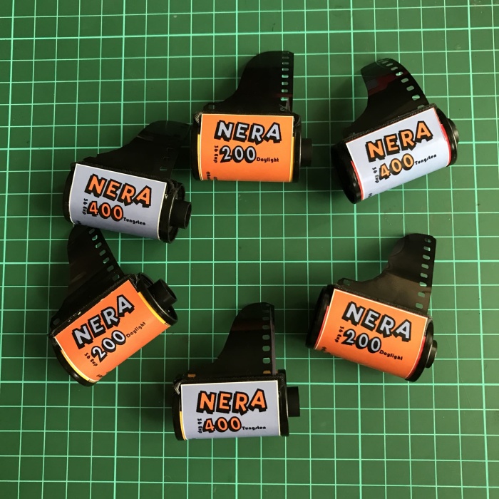 Foto Produk Roll Film NERA 200D dan NERA 400T (3pcs) dari Analog Kit