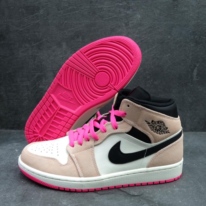 air jordan 1 mid crimson tint