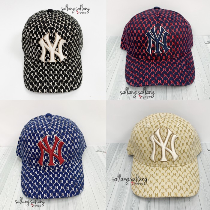 mlb monogram cap