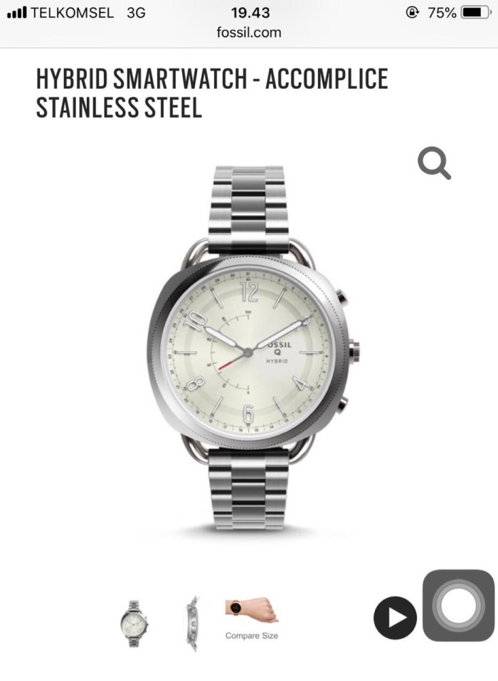 fossil accomplice hybrid