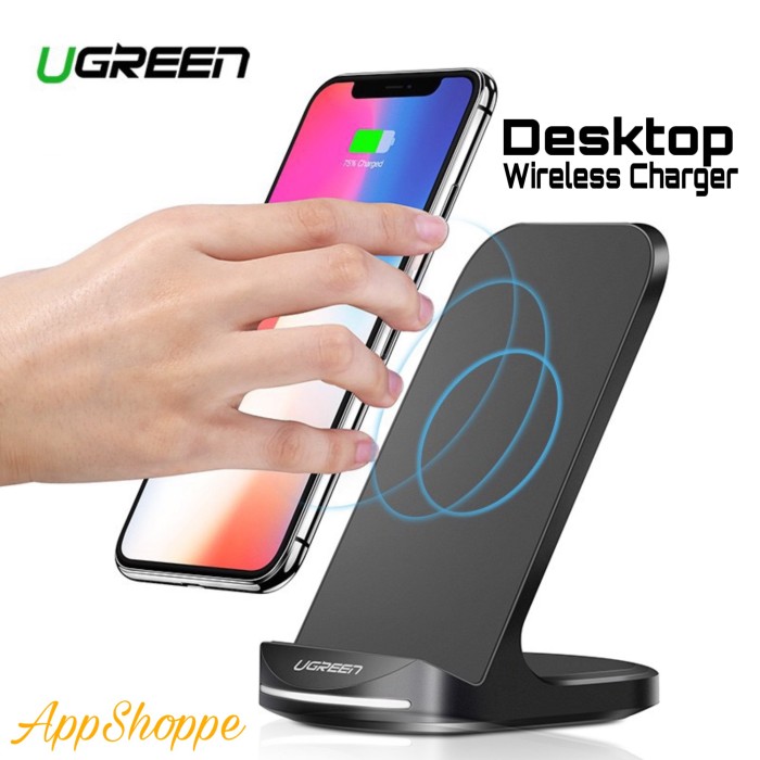 Jual Ugreen Qi Charging Dock Wireless Fast Charging iPhone