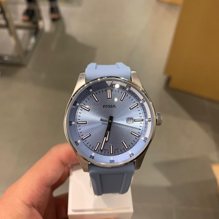 fossil belmar three hand