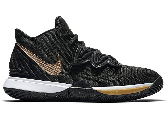 nike kyrie 5 black gold