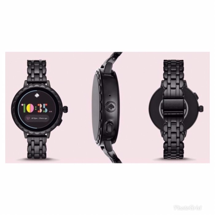 blush leather scallop smartwatch 2