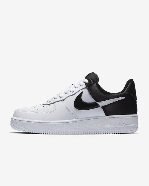 black and white af1 lv8