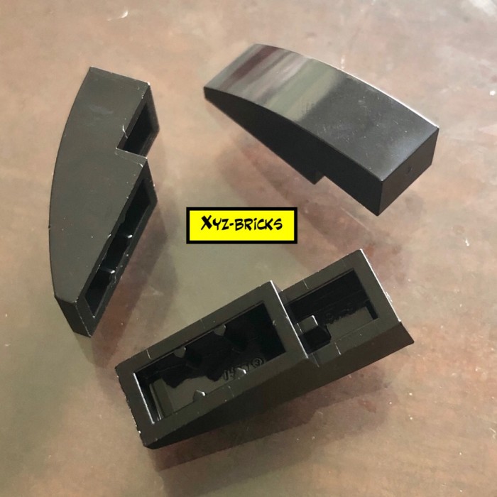 Parts /& Pieces 5 x Lego Black Brick with bow 1//3-4251161