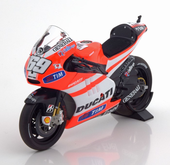 Ducati Desmosedici Valentino Rossi Valencia Press Version 2011 1:12 Model