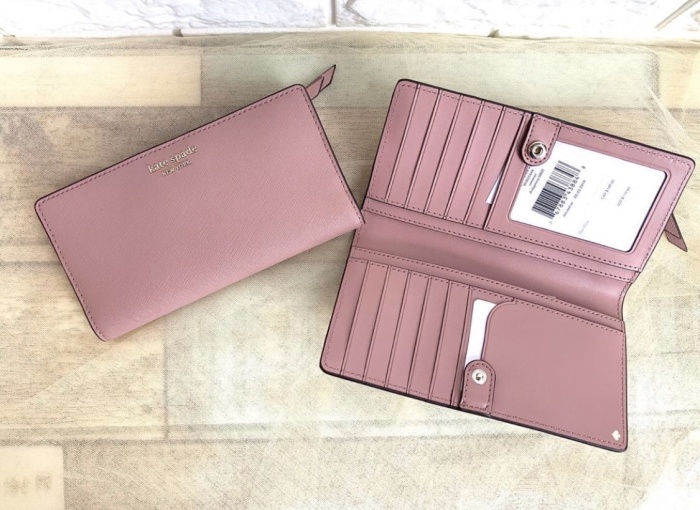 kate spade cameron large slim bifold wallet