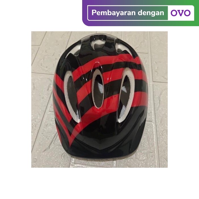 Jual Helm sepeda sepatu roda anak anak motif abstrak murah 