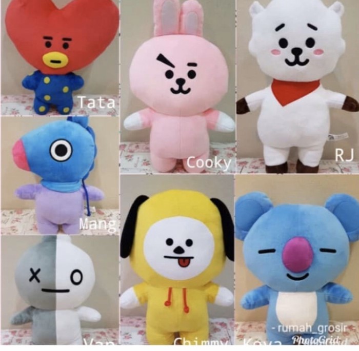 Jual Boneka Bts Bt21 Kpop Unofficial Jakarta Utara Crossline Tokopedia