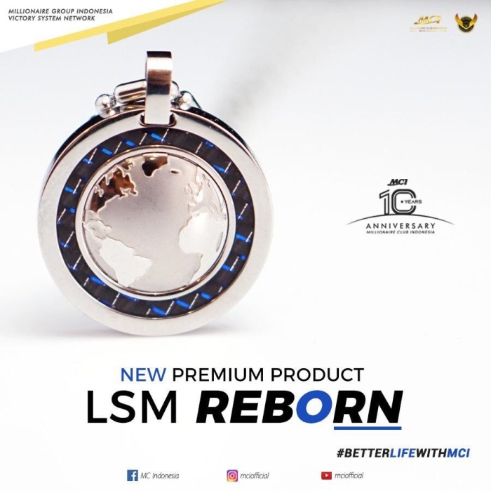 Foto Produk Kalung Kesehatan Pendant LSM Reborn ORIGINAL RESMI dari Eternal ACC