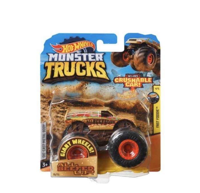 hot wheels monster trucks all beefed up