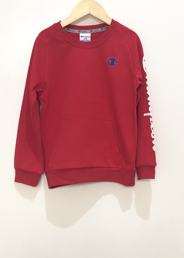 girls red sweatshirt