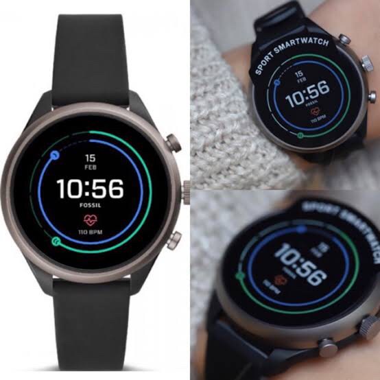 jual fossil sport smartwatch