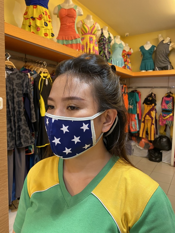 Jual Masker Kain 2ply Double Kain Permium Lycra+Cotton