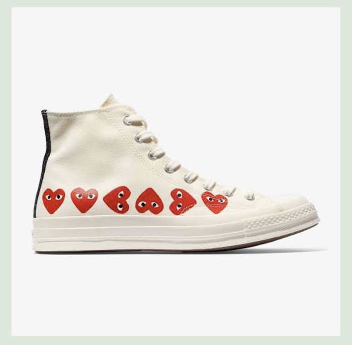 cdg converse high cut
