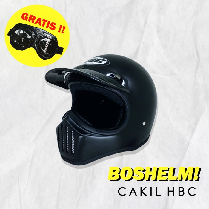 Jual Helm Cakil Hbc Murah Kota Bekasi Boshelm Tokopedia
