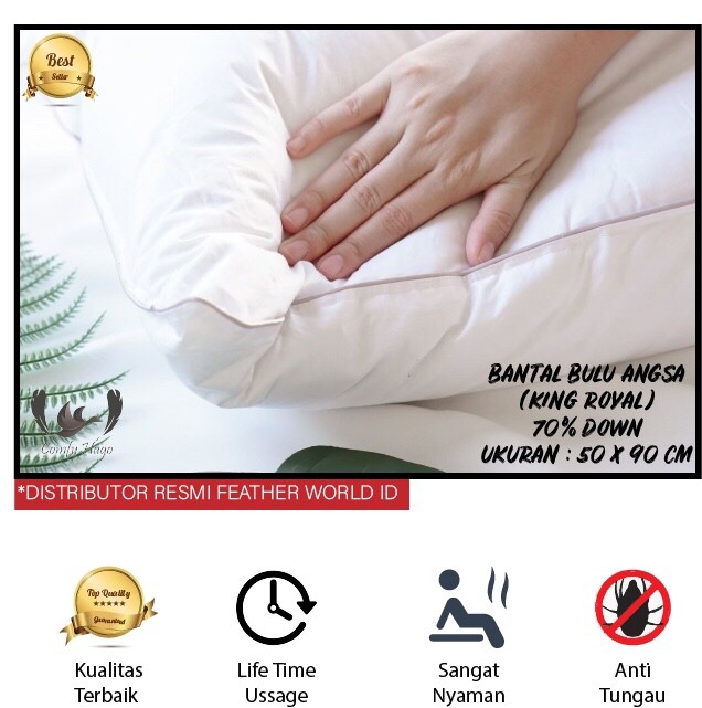 Jual Bantal Bulu Angsa Type King Royal - Jakarta Barat ...