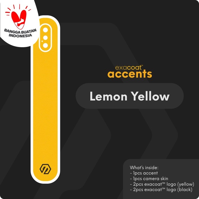 Foto Produk exacoat accents 3M Skin / Garskin - Bright Accents - Lemon Yellow dari Exacoat
