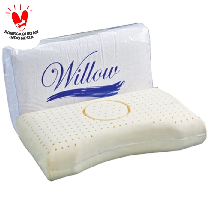 Promo Bantal Latex Side Sleeper / Willow Pillow Side Sleeper Cover