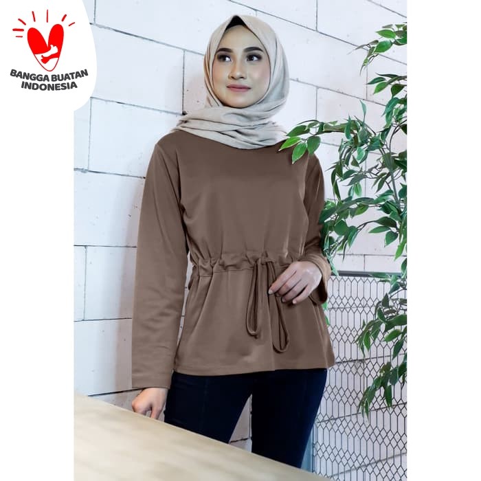 Foto Produk Mybamus Gayatri Shaved Tops Mocca M15360 R68S4 dari Mybamus Official