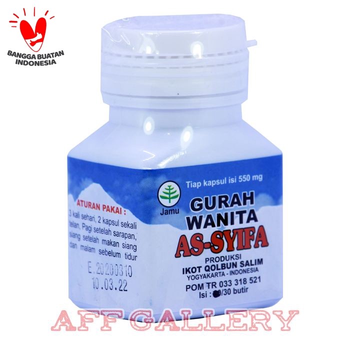 Foto Produk Gurah Wanita As syifa | Obat Khusus untuk wanita |Assyifa dari AFF GALLERY
