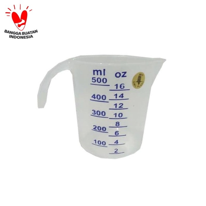Foto Produk gelas takar 500ml dari TOKO BKS(BAHAN KUE SBY)