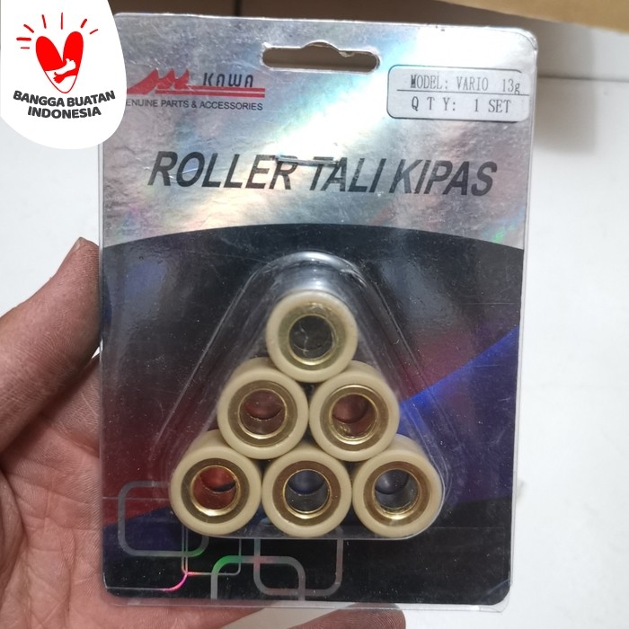 Foto Produk ROLLER VARIO FI BEAT FI VARIO LAMA SPACY FI SCOOPY FI 13 GRAM KAWA dari Lestari Motor 2