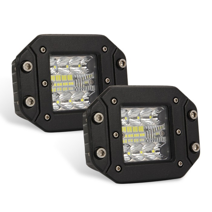LED Light Bar 2PCS 48W Work Light 
