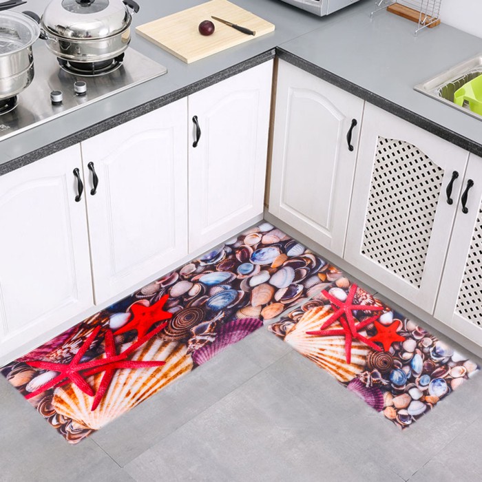 Jual Amazing Anti Slip Carpets Starfish Seashell Rugs Kitchen Floor Kota Bandung Jaya Karunia Id Tokopedia Jual Amazing Anti Slip Carpets Starfish
