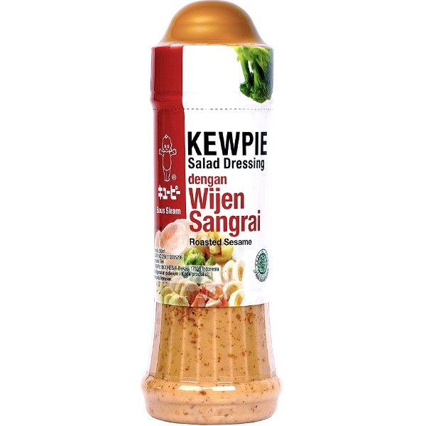Promo Kewpie Salad Dressing Saus Siram Wijen Sangrai 200 mL Jakarta