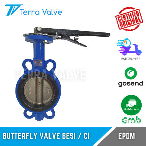 Butterfly Valve TERRA Cast / Ductile Iron Epdm 8 Inch