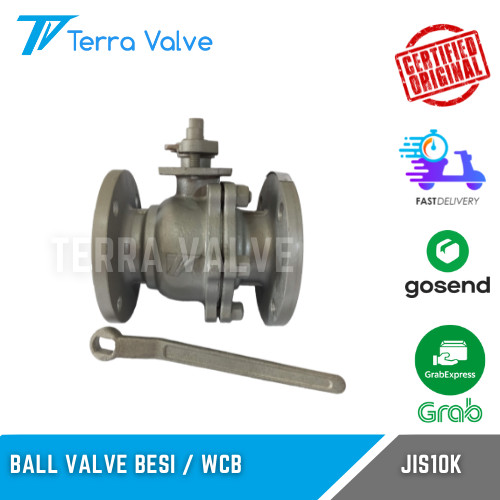 Ball Valve TERRA Besi / WCB JIS10K 6 Inch