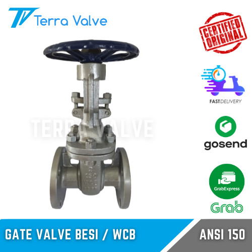Gate Valve TERRA Besi / WCB ANSI150 6 Inch