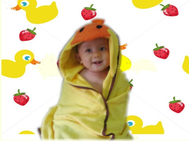 Handuk Karakter Bayi jual handuk bayi karakter bebek de banana shop Handuk Karakter Bayi jual handuk bayi karakter bebek de banana shop