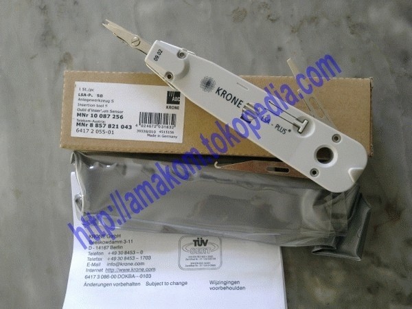jual tool lsa plus krone type ja 4018a brown box jual tool lsa plus krone type ja 4018a brown box