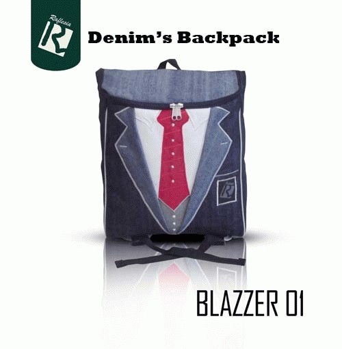 jual tas ransel unik bahan denim model blazzer 01 millenis shop jual tas ransel unik bahan denim model blazzer 01 millenis shop