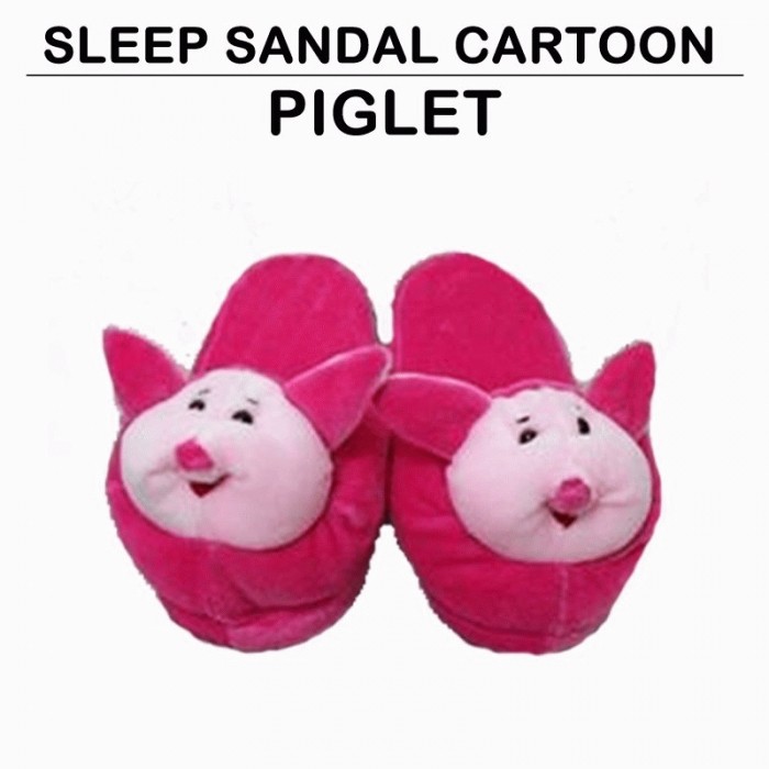 jual sandal tidur kamar boneka rumah piglet babi jual sandal tidur kamar boneka rumah piglet babi