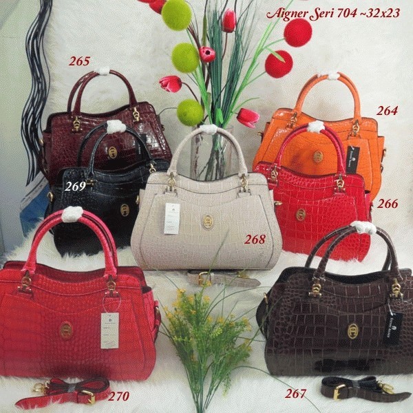 Tas Aigner Croco Crem - Jual Tas Aigner 704 Croco Orange Slimishop Tas tas aigner croco crem jual tas aigner 704 croco orange slimishop tas