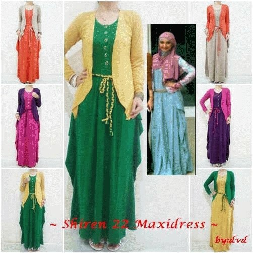 jual baju gamis muslimah shiren maxidress busana jual baju gamis muslimah shiren maxidress busana