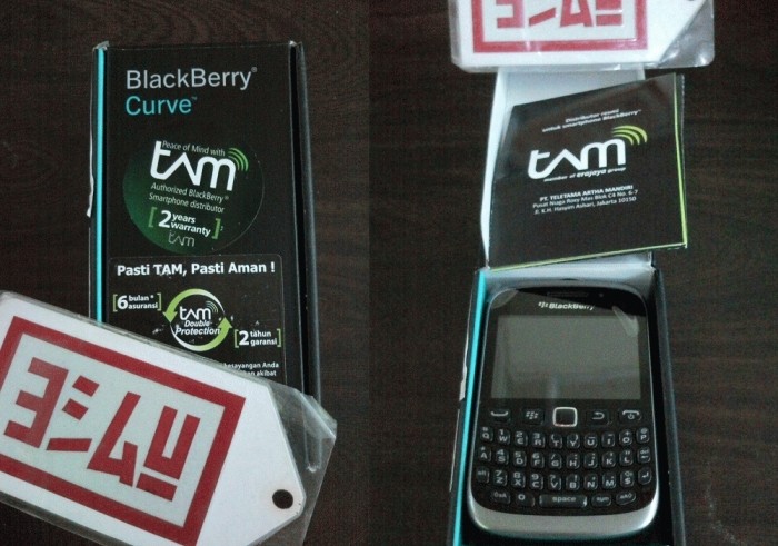 BlackBerry 9320 Curve 3G Amstrong + Bonus Capdase ALUMOR | Hitam & Garansi Resmi RIM 2 thn (SS/TAM/TRIKOM)