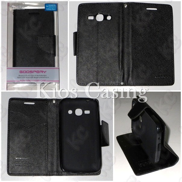 Mercury Fancy Diary Wallet Case Samsung Galaxy Ace 3 S7270