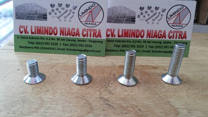 jual baut obeng jf m8 x 25 limindo niaga citra jual baut obeng jf m8 x 25 limindo niaga citra
