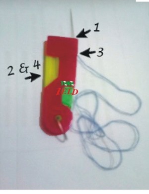 ALAT BANTU MEMASUKAN BENANG KE JARUM (Alat Masukan Benang Jahit)
