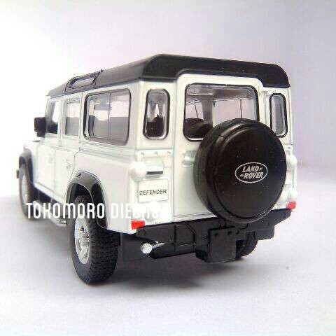 Jual reject Land Rover Defender putih miniatur mobil ... Jual reject Land Rover Defender putih miniatur mobil ...