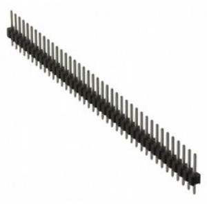 24 Pcs 40 Pin 2mm Pitch Double Row Straight Header Connector Strip Bar